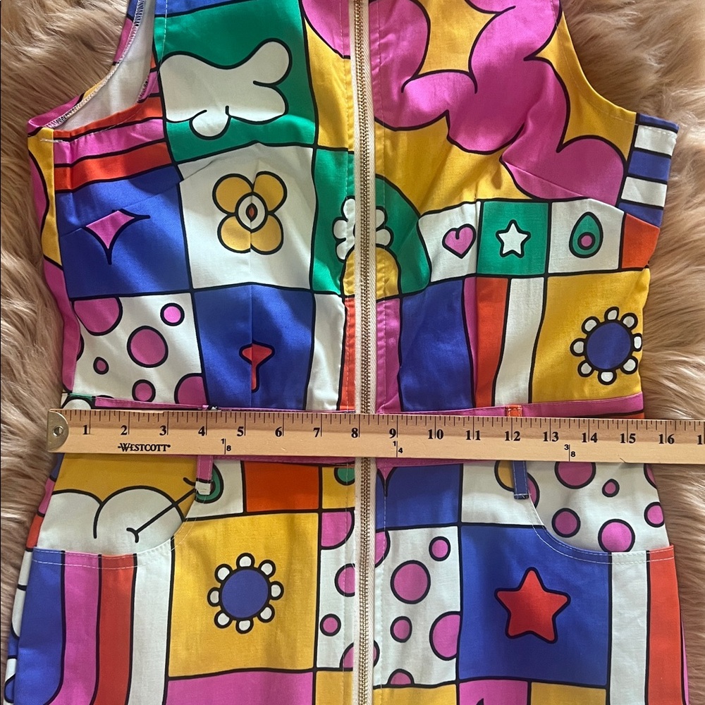 Nooworks Multicolor Graphic Zip-Front Jumpsuit - Picture 7 of 12